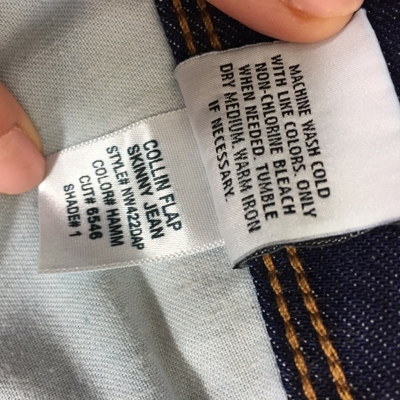 Hudson Collin Flap Skinny Jeans Dark Wash SZ 29 - Picture 11 of 12